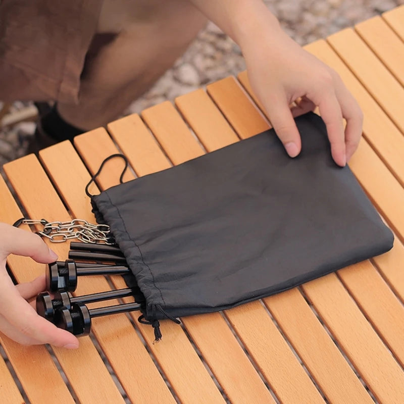 Portable Detachable Vertical Tripod Grill Barbecue Grill Bracket Barbecue Grill Tripod Stand Tripod Grill Hanger Outdoor Grills