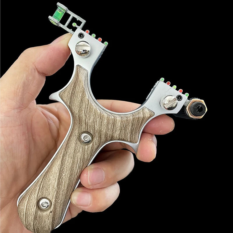 Laser Slingshot Professional Slingsshot Powerful Alloy Shooting Outdoor Hunting Sling Shot Aiming Catapult Hunting Acessories