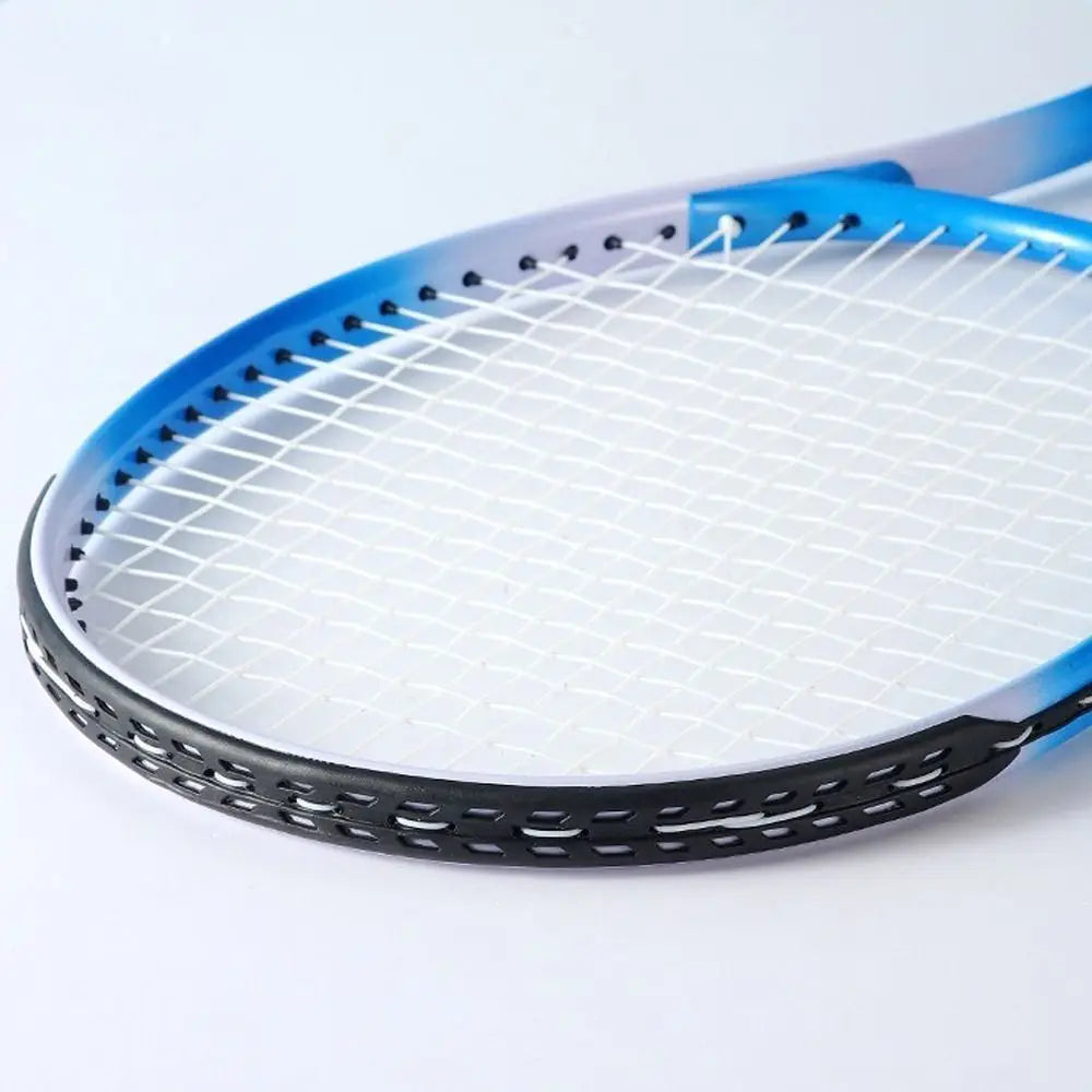 Single Tennis Racket Set for Kids Portable Shock Absorbing Sports Game Toys 23inch Lightweight Tennis Racquets Set