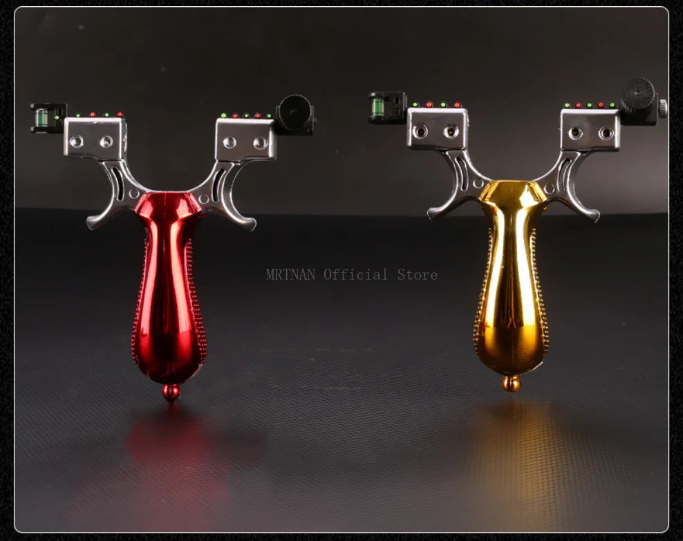 Double Spiral Fast Compression Slingshot Outdoor Sports Hunting Shooting Catapult Competition Practice Shooting Acessories