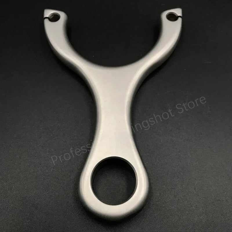 Stainless Steel Slingshot with Rubber Band High-power Catapult Professional Hunting Outdoor Shooting Game Slingshot