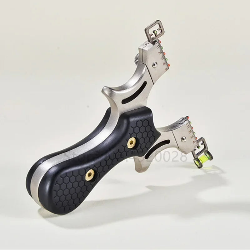 Stainless Steel Outdoor Slingshot Large Strong Rubber Band Shooting Catapult Hunting Tire Tactical Game Toy Bow