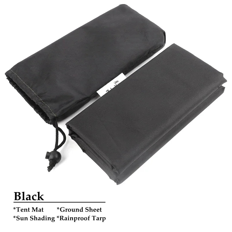4Colors Outdoor Picnic Waterproof Camping Tent Mat Moisture-proof Pad Sun Shade Net Oxford Mat Beach Ground Sheet Rainproof Tarp