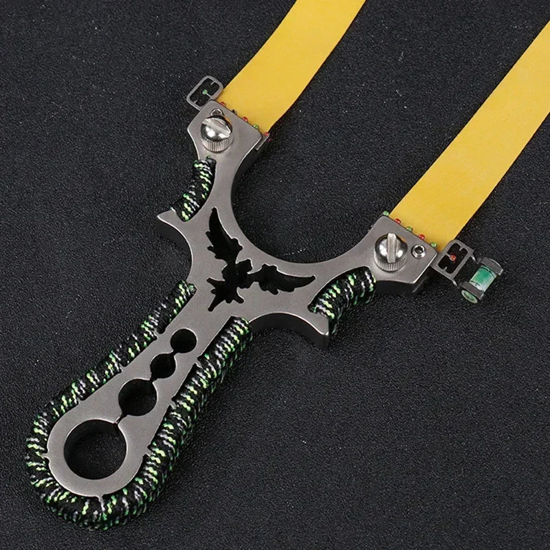 Sports Slingshot with Flat Rubber Band Professional Sling Shot Outdoor Shooting Tools for Hunting Catapult Toys Caza