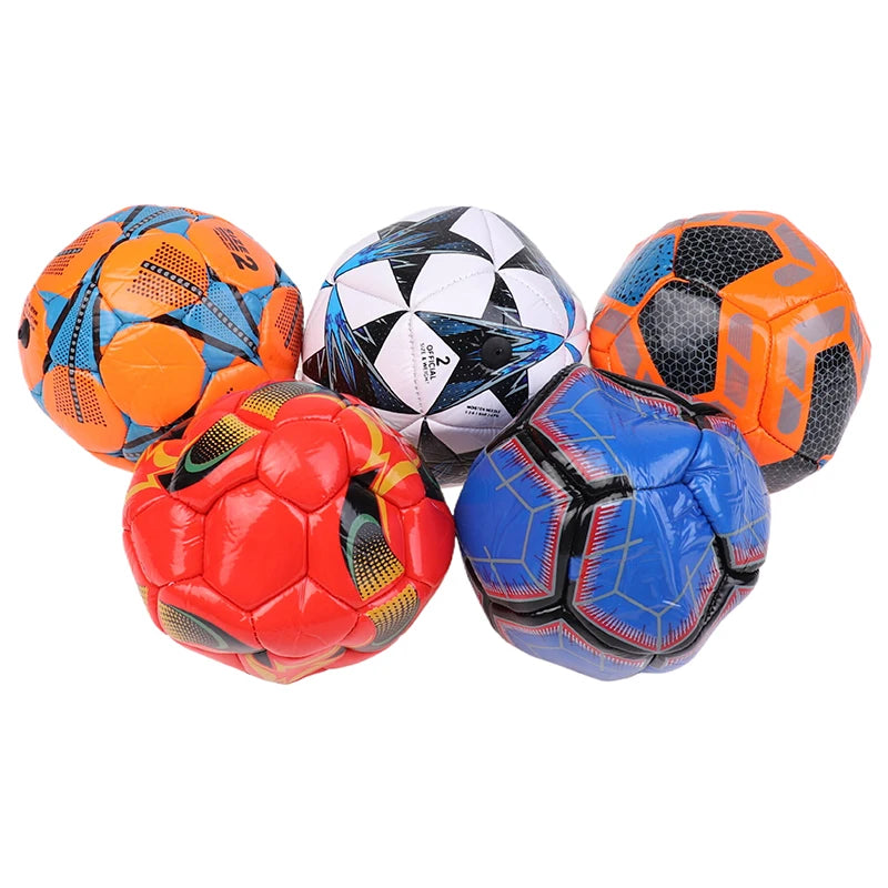 New 15CM Mini Soccer Balls Size 2 Standard High Quality PU Material Outdoor Kids Toys Sports Football Match Summer Beach Party