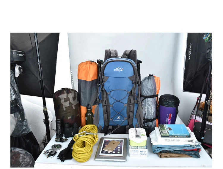 40L Nylon Waterproof Trekking Backpack Outdoor Military Rucksack Tactical Sports Camping Hiking Fishing Hunting Backpack Mochlia