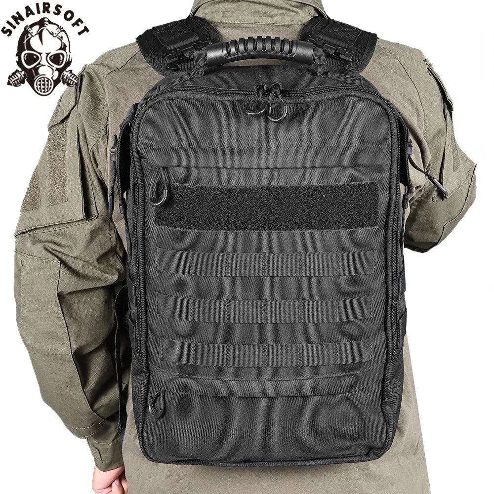 SINAIRSOFT Tactical Backpack Army Molle Work Bag Rucksack Daypack For Travelling Hiking Hunting Outdoor Sports