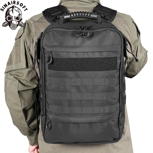 SINAIRSOFT Tactical Backpack Army Molle Work Bag Rucksack Daypack For Travelling Hiking Hunting Outdoor Sports