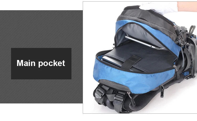 40L Nylon Waterproof Trekking Backpack Outdoor Military Rucksack Tactical Sports Camping Hiking Fishing Hunting Backpack Mochlia