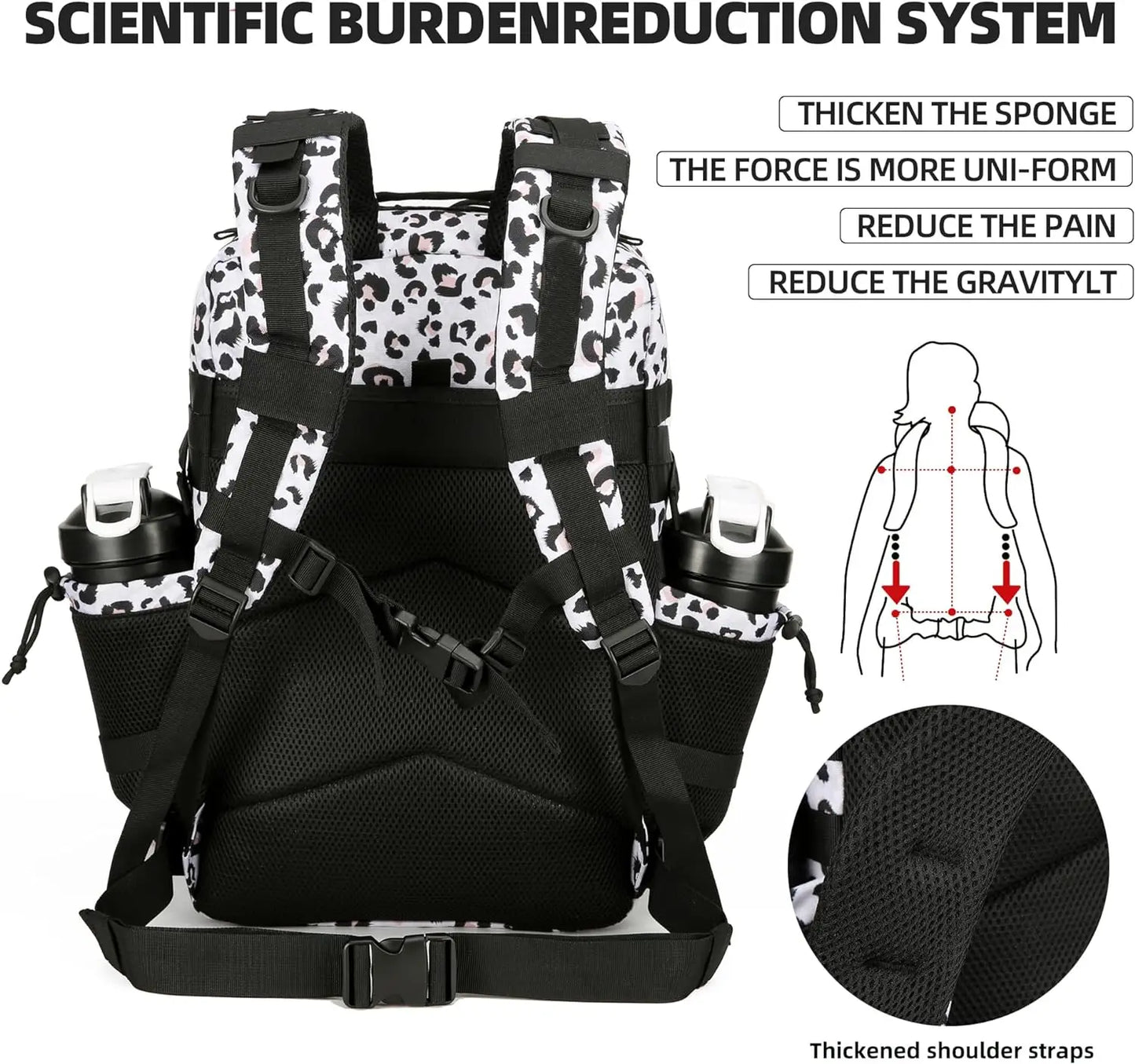 20L 45L Tactical 3P Backpack Bag 3 Days Assault Outdoor Backpack Waterproof Climbing Rucksack Camping Hiking Hunting Mochila Bag