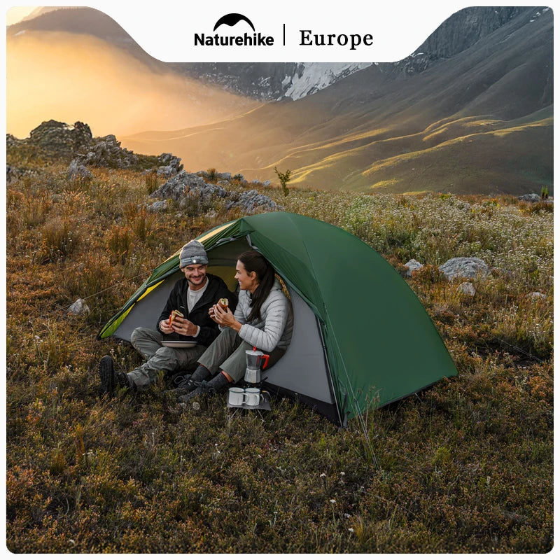 Naturehike Cloud River Pro Outdoor Camping Tent Ultralight 2 Person 20D Silicone Fabric Double-layer Waterproof Hiking Tents