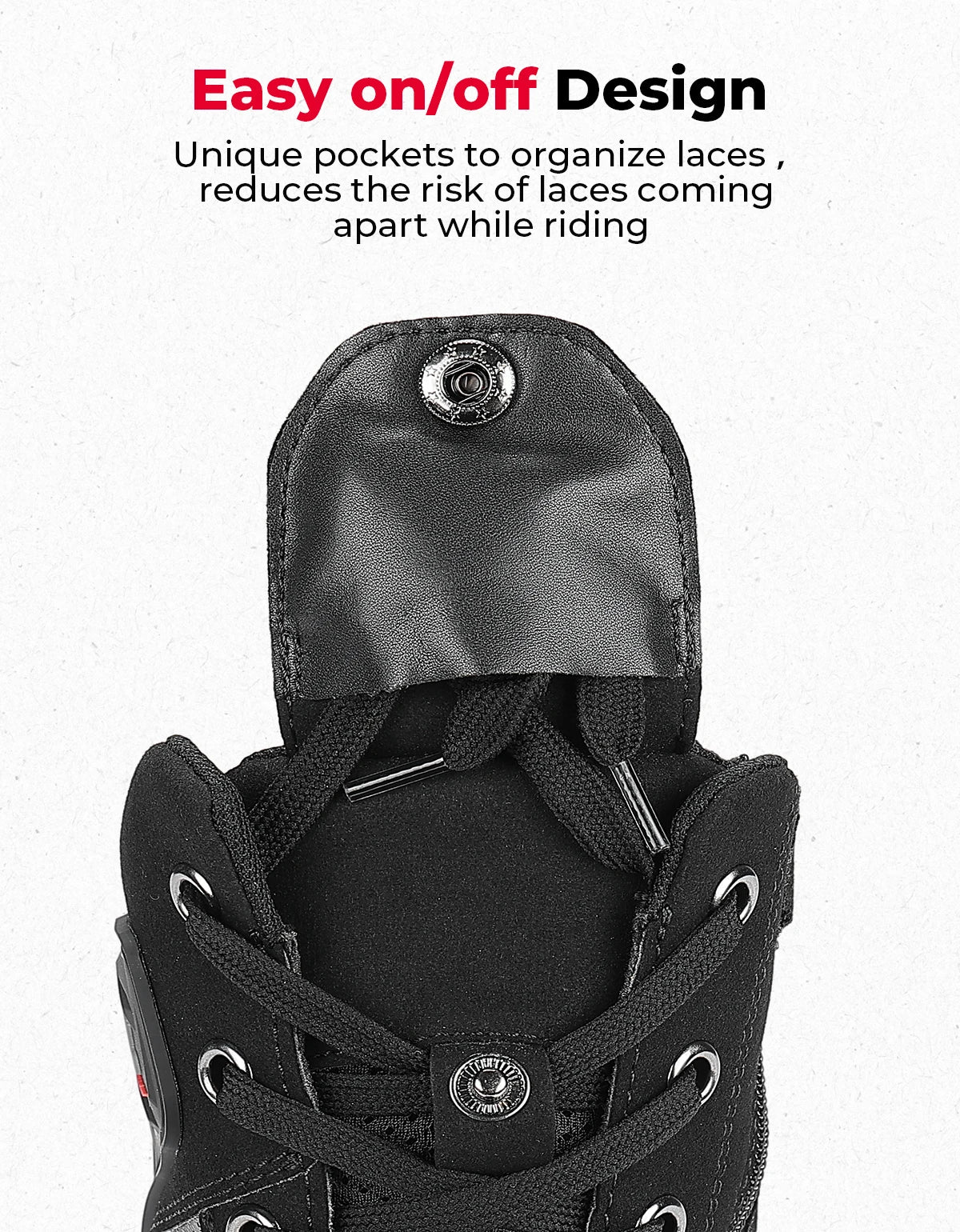 KEMIMOTO Motorcycle Riding Short Boots Men Summer commuting Shoes Sneakers Anti-slip Protection Breathable Casual rides Gear