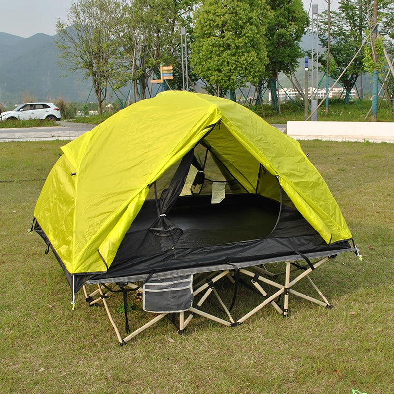 Camping Tent 2 Person, Professional Waterproof & Windproof Lightweight Backpacking Tent Can Be Cot Tent,bed Tent Not Include Bed
