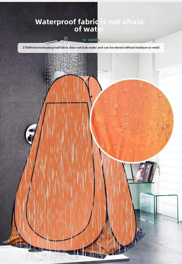 Portable Outdoor Camping Te nt Shower Tent Simple Bath Cover Changing Fitting Room Tent Mobile Toilet Fishing Photography T ent