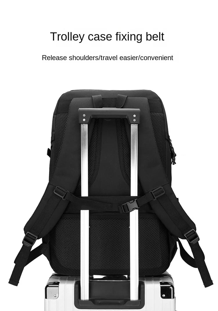 Oulylan Durable Portable Travel Shoulders Pack Versatile Outdoor Practical Climbing Bags Men Lightweight Large Capacity Backpack