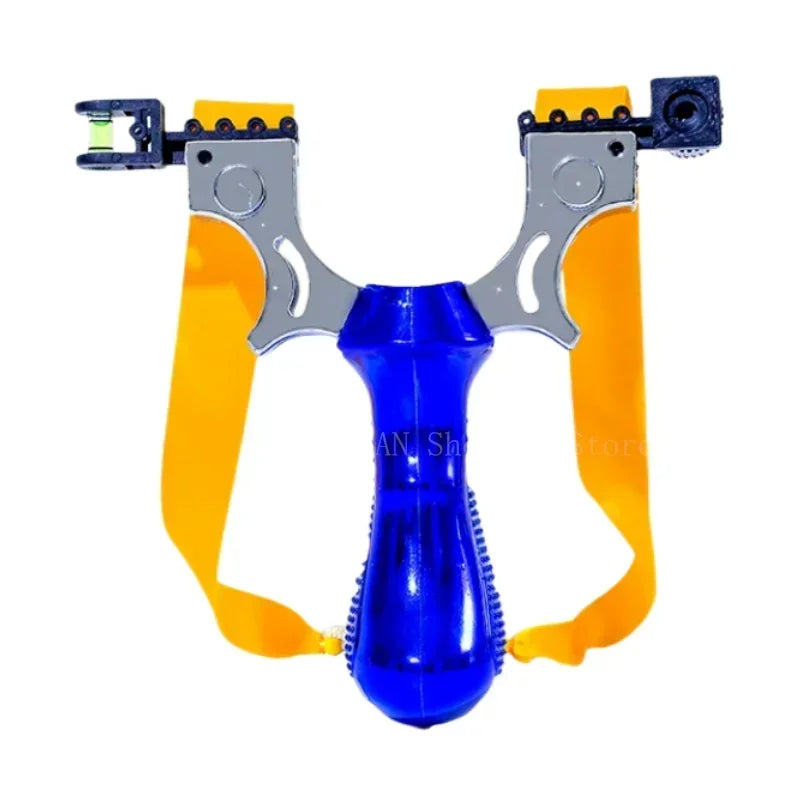 Professional Shooting Resin Slingshot Rubber Band High Power Hunting Catapult Outdoor Game Game Tool High Quality