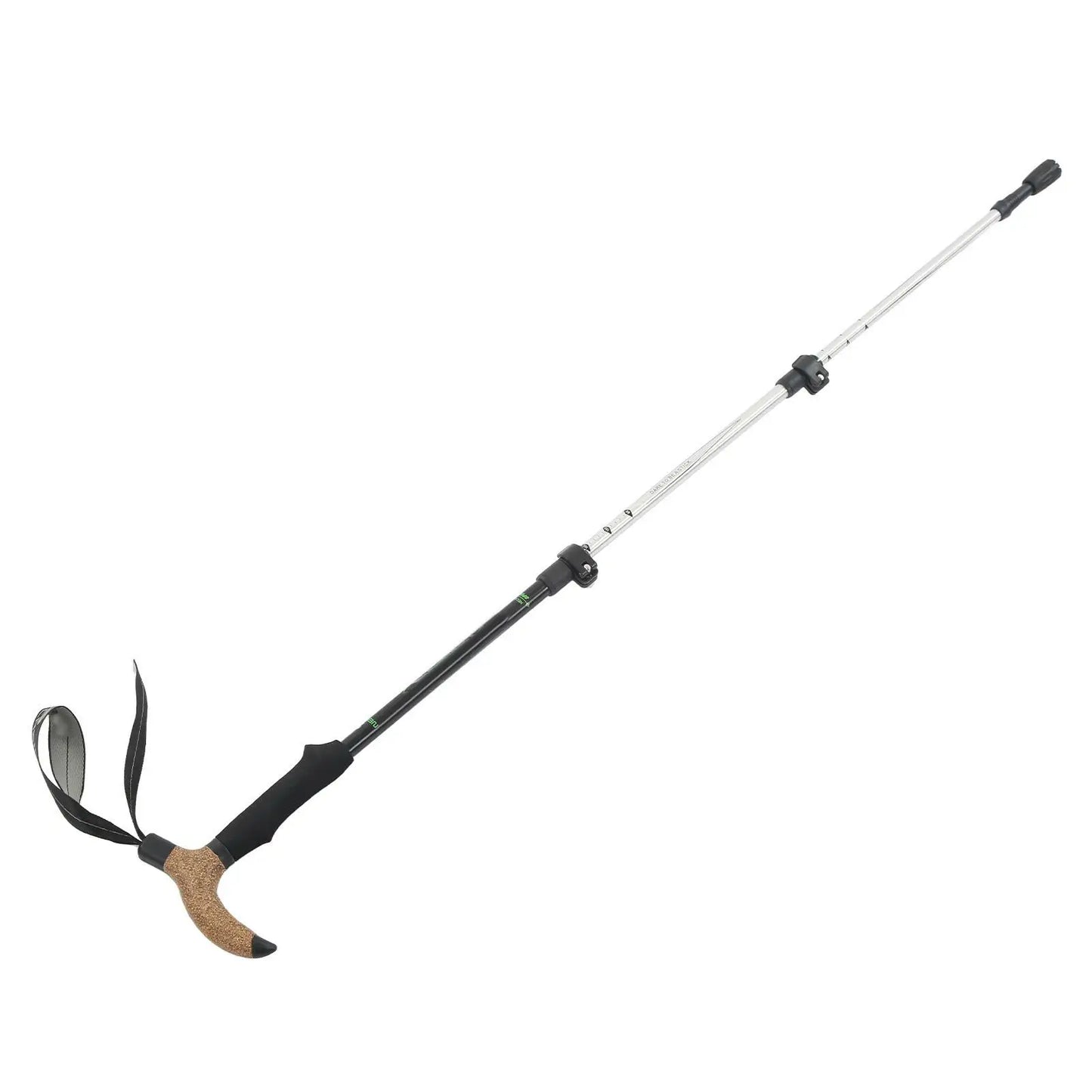 Retractable 3 Section Mountaineering Hiking Stick Lightweight Durable for outdoor Trekking Pole