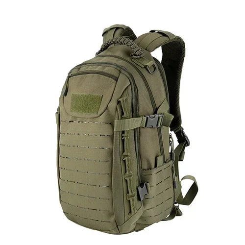 Outdoor Militar Tactical 25L Nylon Oxford Cloth Waterproof Both Shoulders Backpack Unisex Hiking Travel Camping Climbing Package