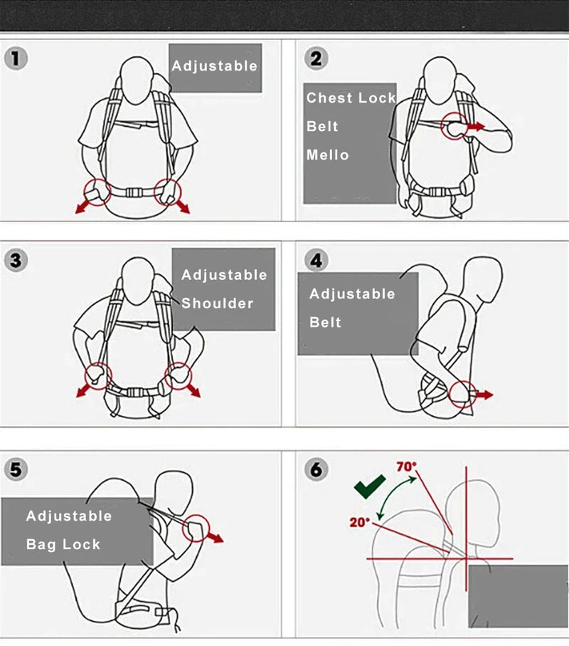 Outdoor Militar Tactical 25L Nylon Oxford Cloth Waterproof Both Shoulders Backpack Unisex Hiking Travel Camping Climbing Package