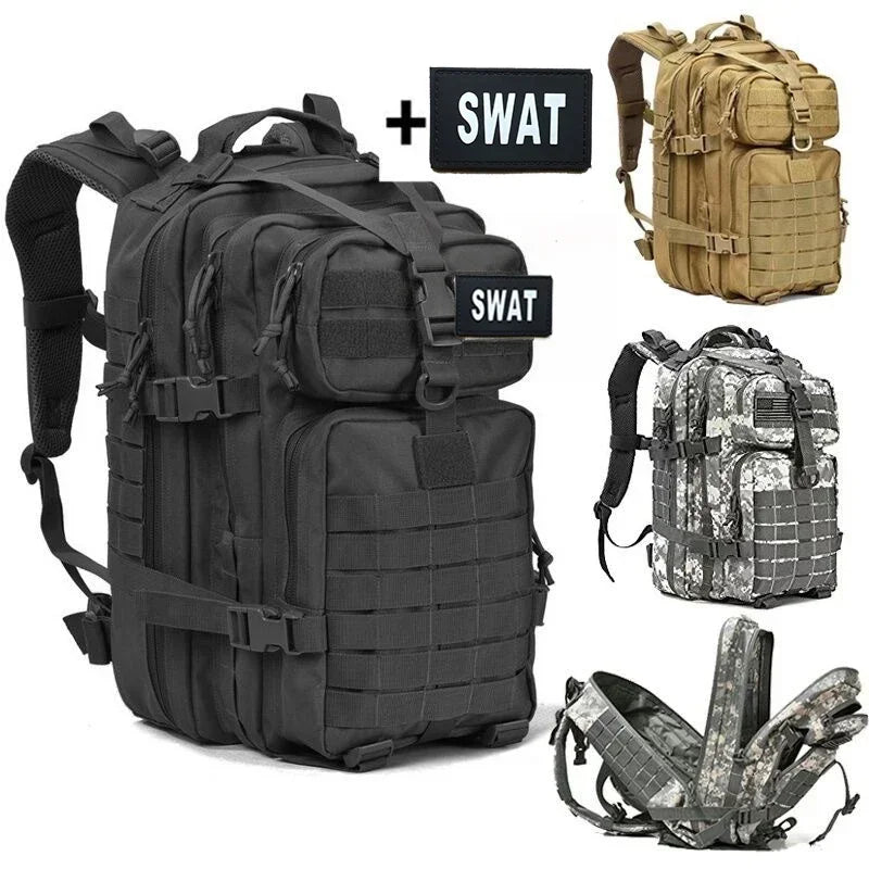 38L Hunting Tactical Assault Pack Backpack  3D Waterproof Bug Out Bag Small Rucksack for Outdoor Hiking Camping Hunting