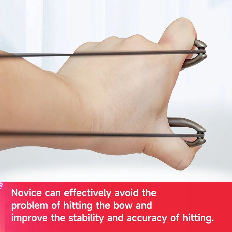 Traditional Manual Cold Bending Slingshot Reverse Bending Competition Is Powerful and Highly Accurate Round Rubber Band