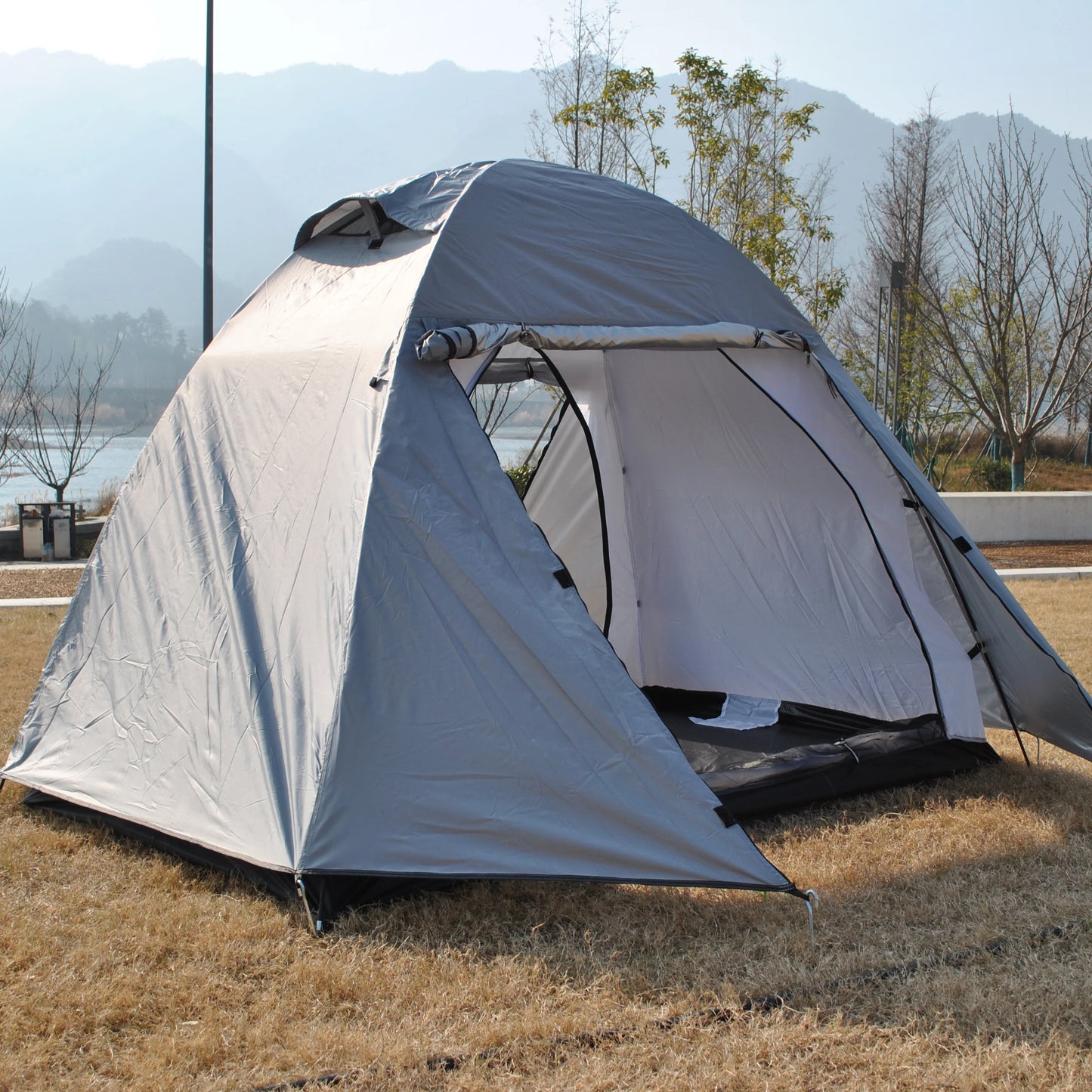 Waterproof Backpacking Tent 2 Person Lightweight Camping Tents 2 People Hiking Tents,4 Season Double Layer Outdoor Tent