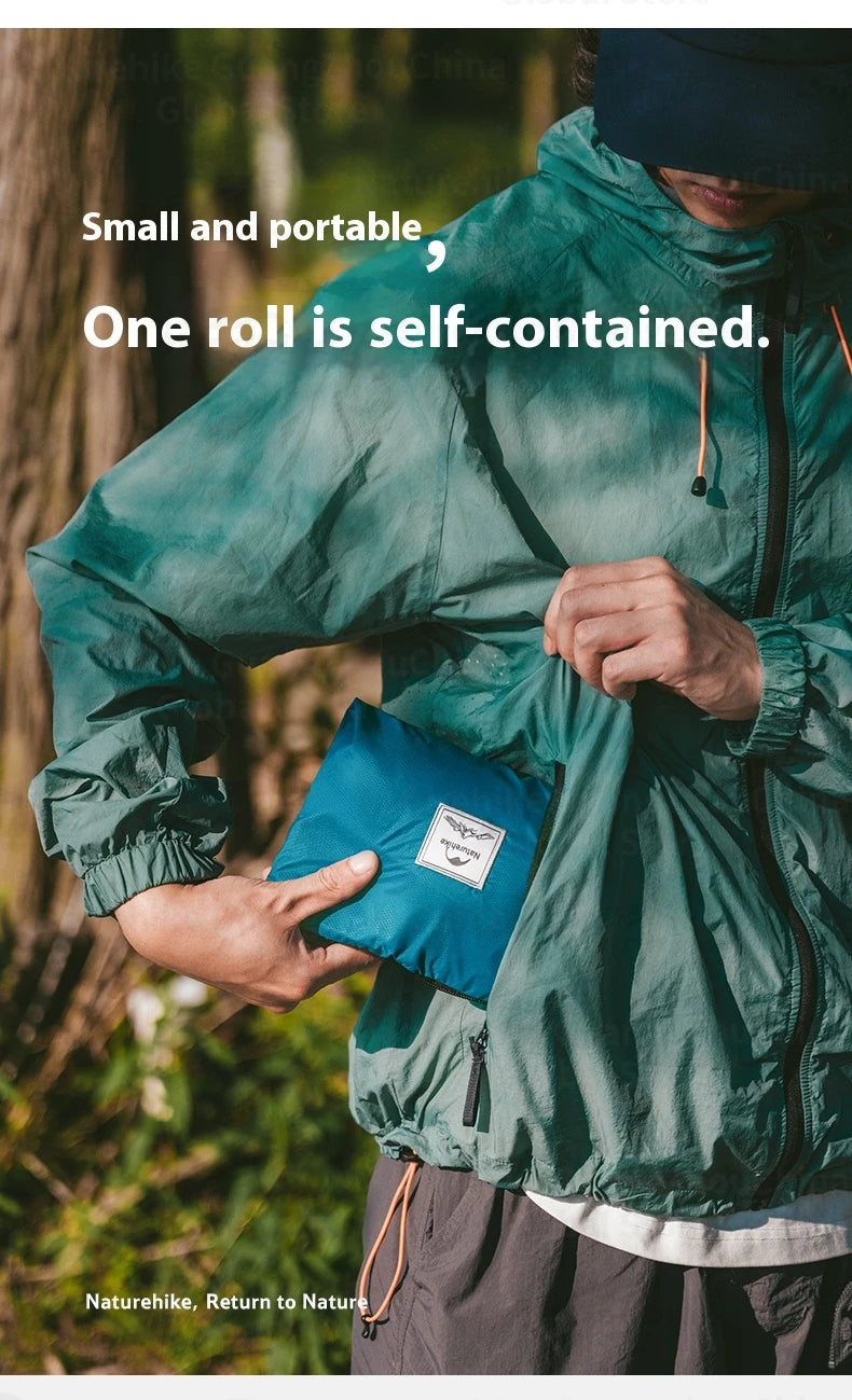 Naturehike 25L/30L Folding Backpack 30D Nylon Silicone Waterproof PU2000+ Outdoor Travel Climbing Hiking Ultralight Shoulder Bag