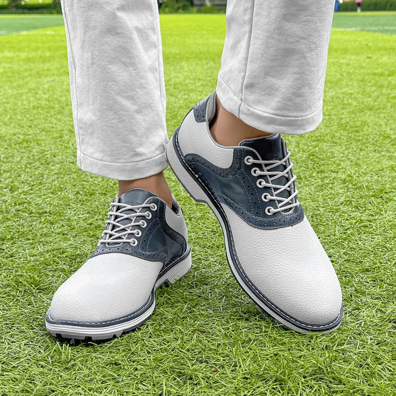 New Luxury Men Golf Lightweight Shoes Non Slip Sneakers for Golfing Golfers Footwears Training Shoes