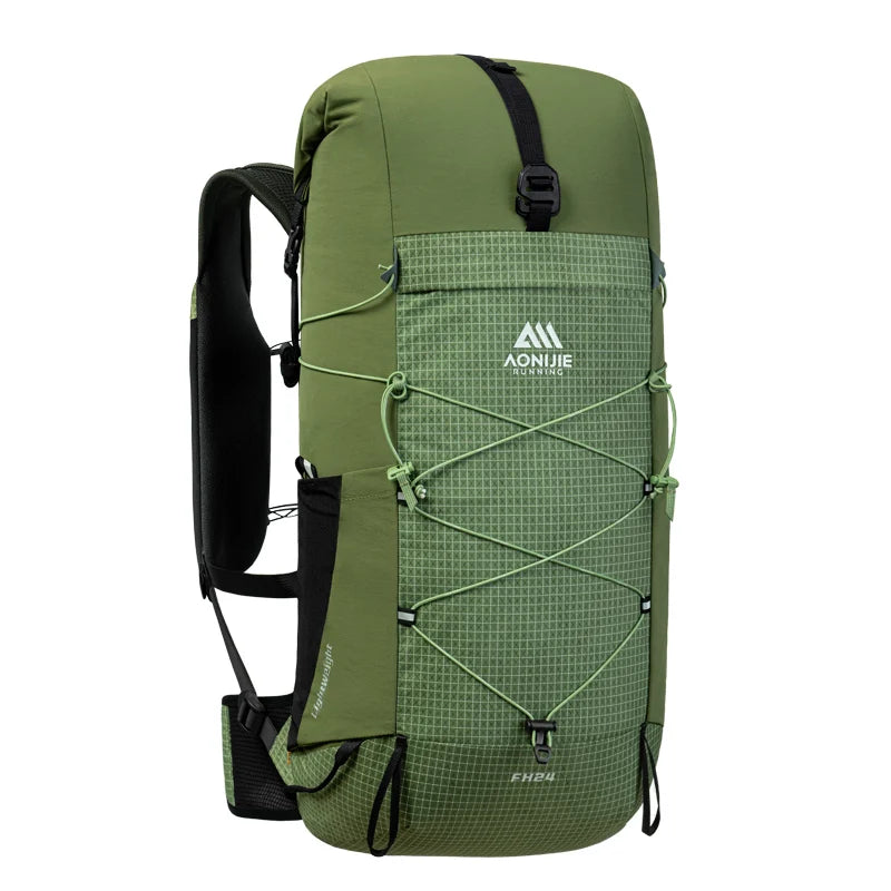 AONIJIE C9111 30L Unisex Multipurpose Hiking Backpack Daypack Travel Bag For Outdoor Trekking Climbing Mountaineering Camping