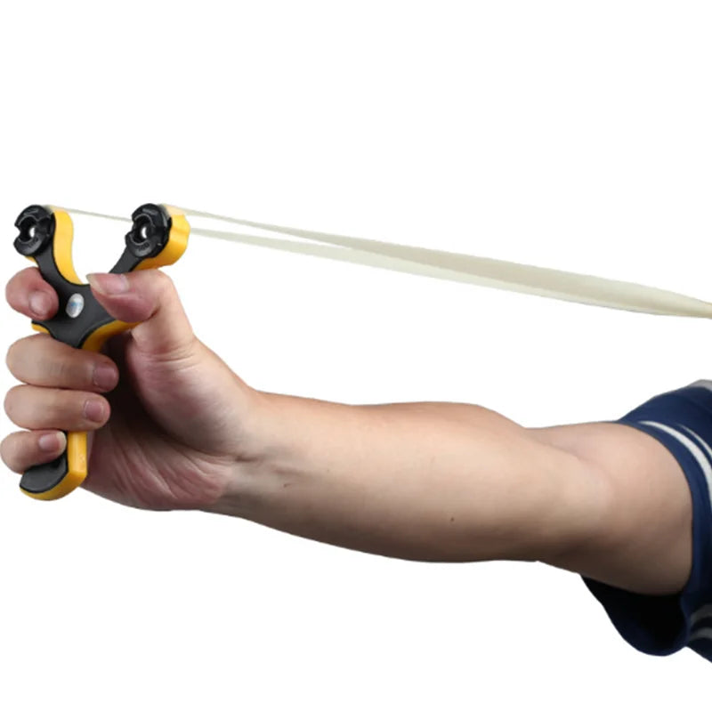 Powerful Rubber Slingshot Catapult Pocket Outdoor Hunting Airsoft Game Slingshot Shooting Adult Hunting Slingshot with Rubber