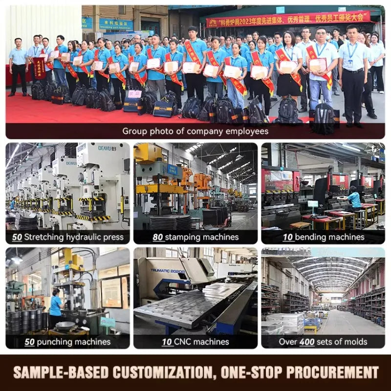 Heavy Duty Garden Barrel Trolley Barbeque Grill Outdoor Smoker Barbecue Grill Charcoal Bbq Grill with Side Table