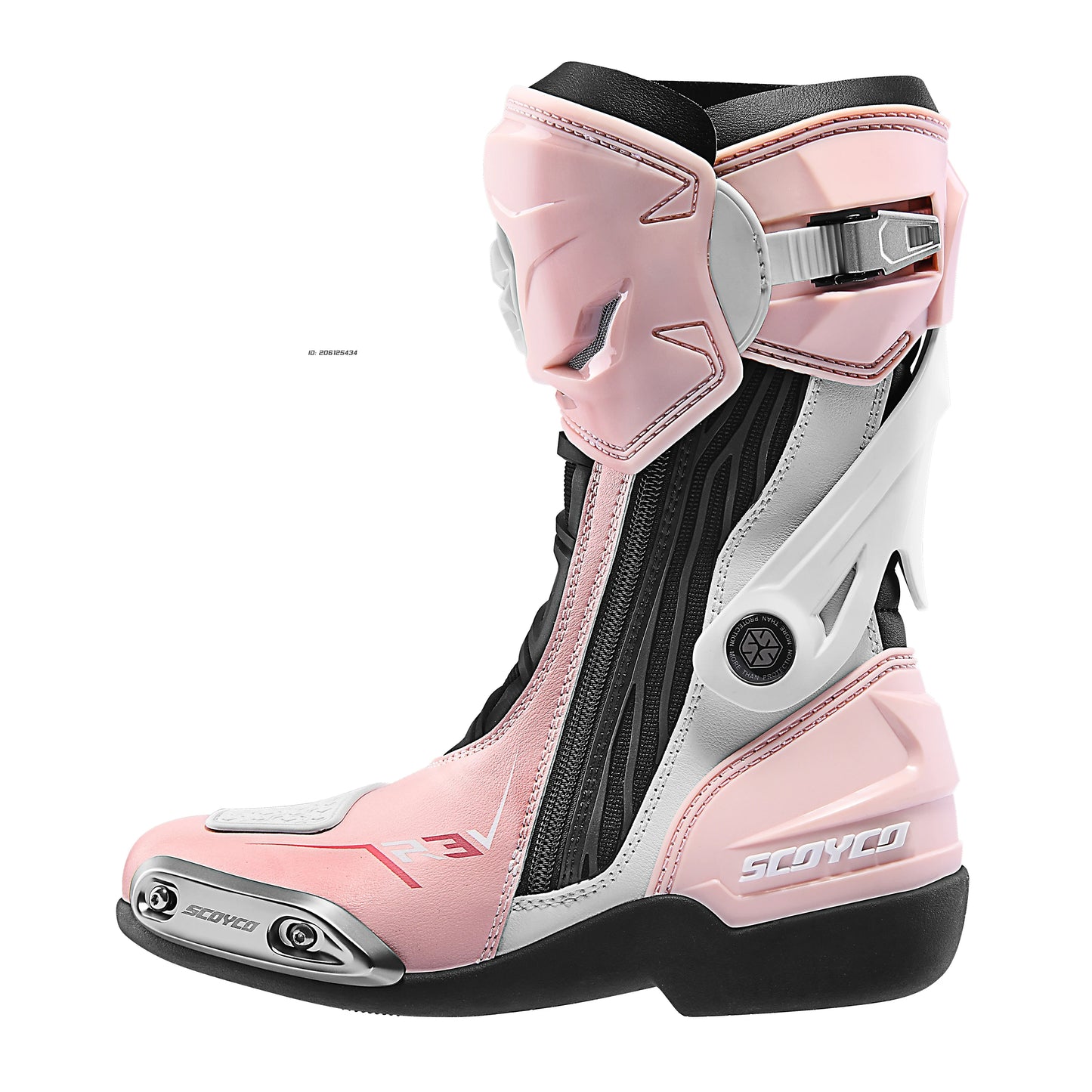 Women's Motorcycle Boots Riding Durable Anti-Slip Professional Motocross Protective Shoes Motorbike Boots Windproof Waterproof