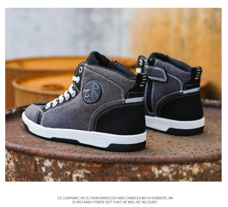 Motorcycle Riding Shoes Motorcycle Boots All Season Breathable and Anti Fall Riding Equipment Road Racing Shoes forRiders오토바이 부츠