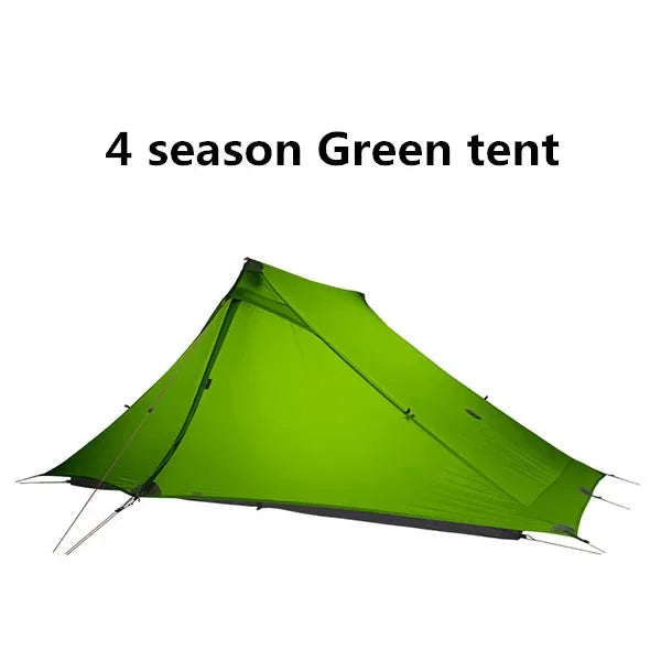 FLAME'S CREED LanShan 2 pro 2 Person Outdoor Ultralight Camping Tent 3 Season Professional 20D Nylon Both Sides Silicon Tent