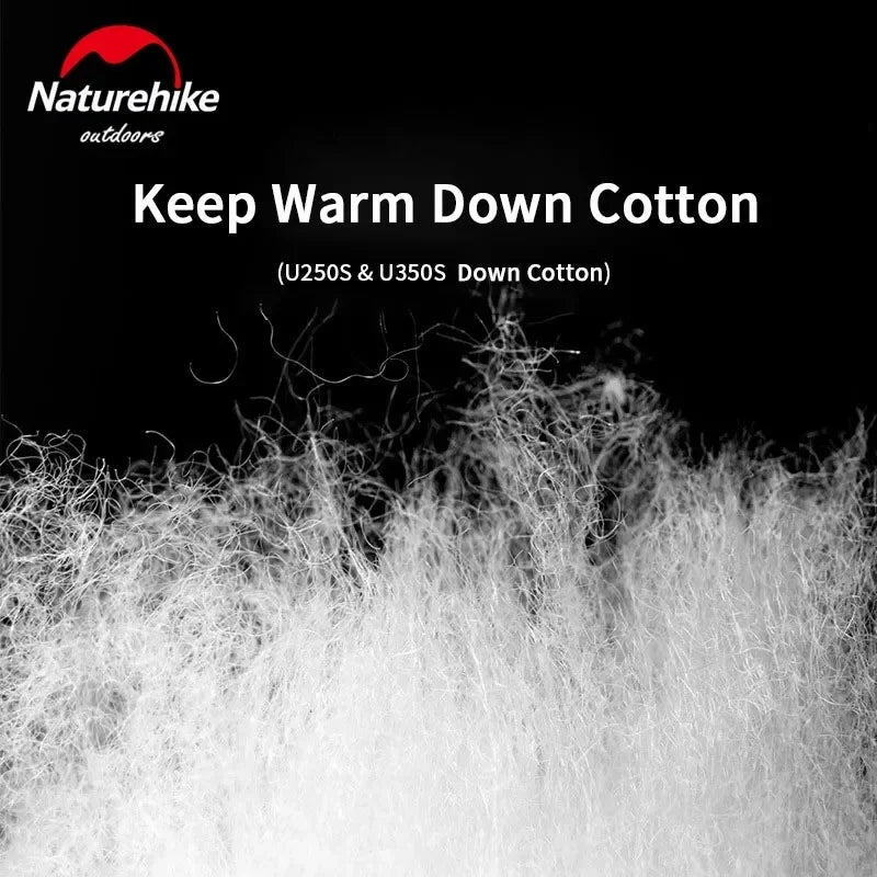 Naturehike Sleeping Bag Hollow Cotton Quilt Ultralight Winter Envelope Sleeping Bag for Adult Outdoor Camping Travel Lightweight