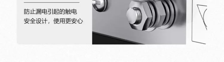 220V Professional Electric Panini Press Grill for Steak Sandwich with Full Groove Heating Plates Commercial Use AB