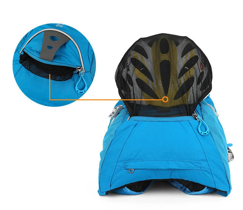 INOXTO Bicycle Bike Bags 20L Portable Waterproof Road Cycling Water Bag Outdoor Sport Climbing Pouch Hydration Backpack