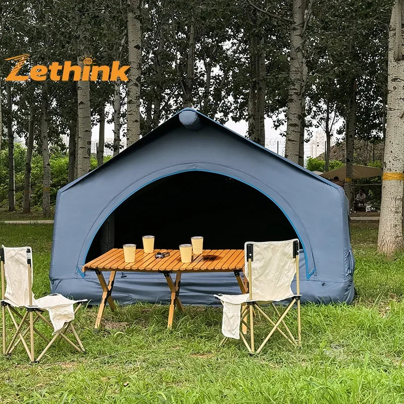 New Trend Shell Wing Inflatable Roof Top Tent Water Proof Large Internal Space Prevent Bumping Glamping Outdoor Tents