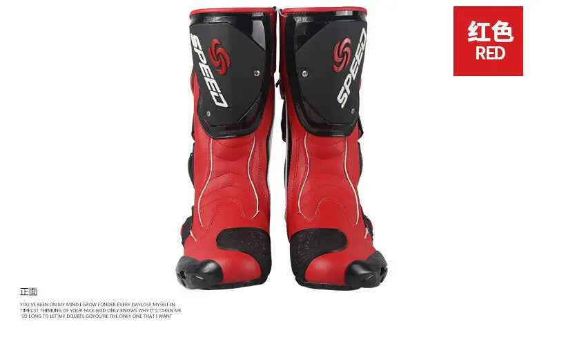 Motorcycle Boots Cycling Shoes Four Seasons Racing Anti-drop Cycling Boots Locomotive Shoes Knight Racing  Motorcycle Shoes