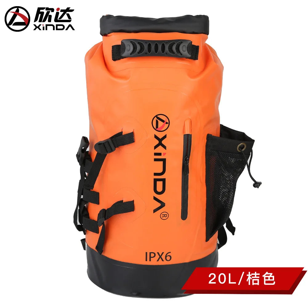 Waterproof backpack for mountaineering and tourism, outdoor mountaineering bag, for the river, p761