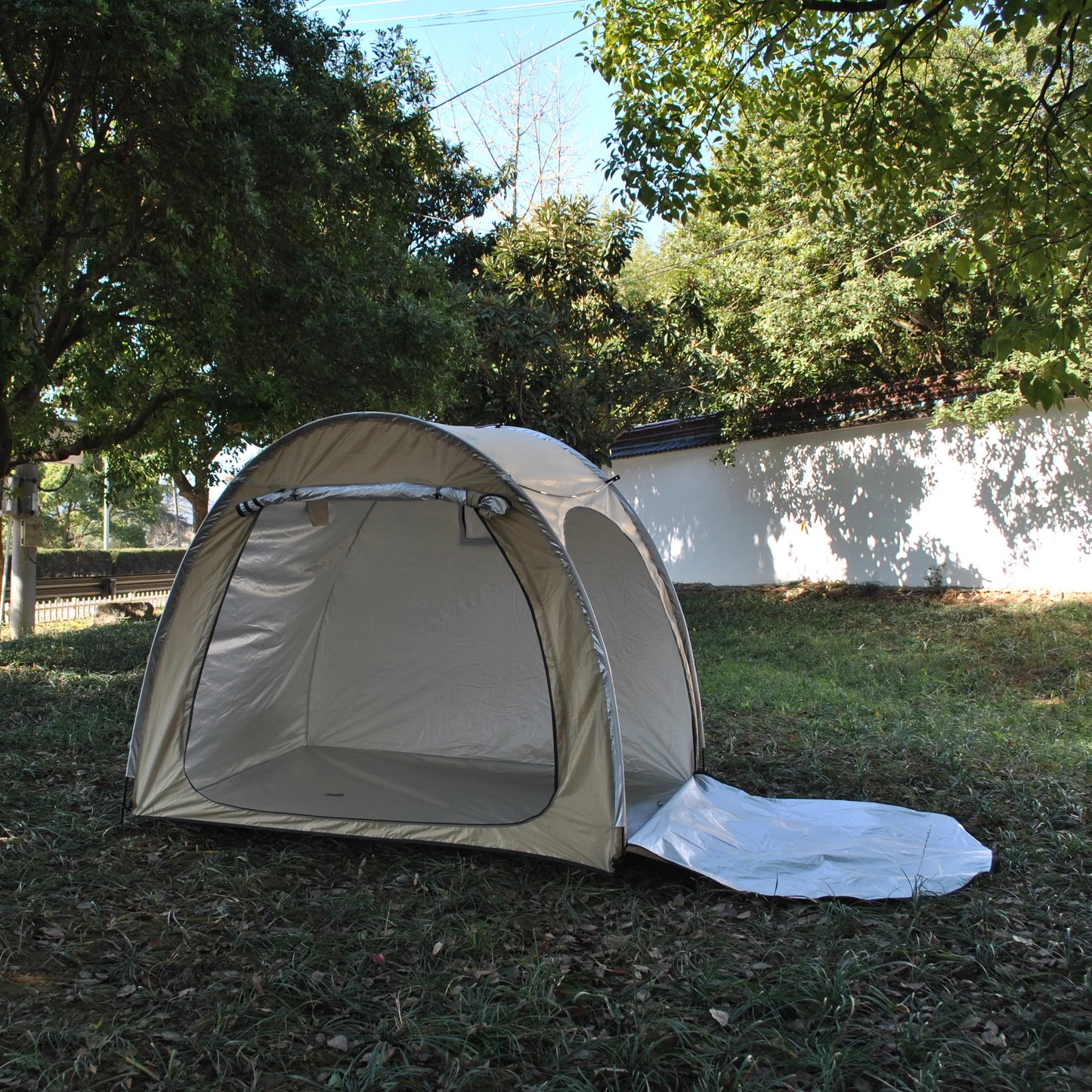 CZX-827 Advanced Bike Tent Bike Storage Shed tent,4 bikes storage tent,4 bikes tent,2 doors bigger cot bed tent,motorcycle tent