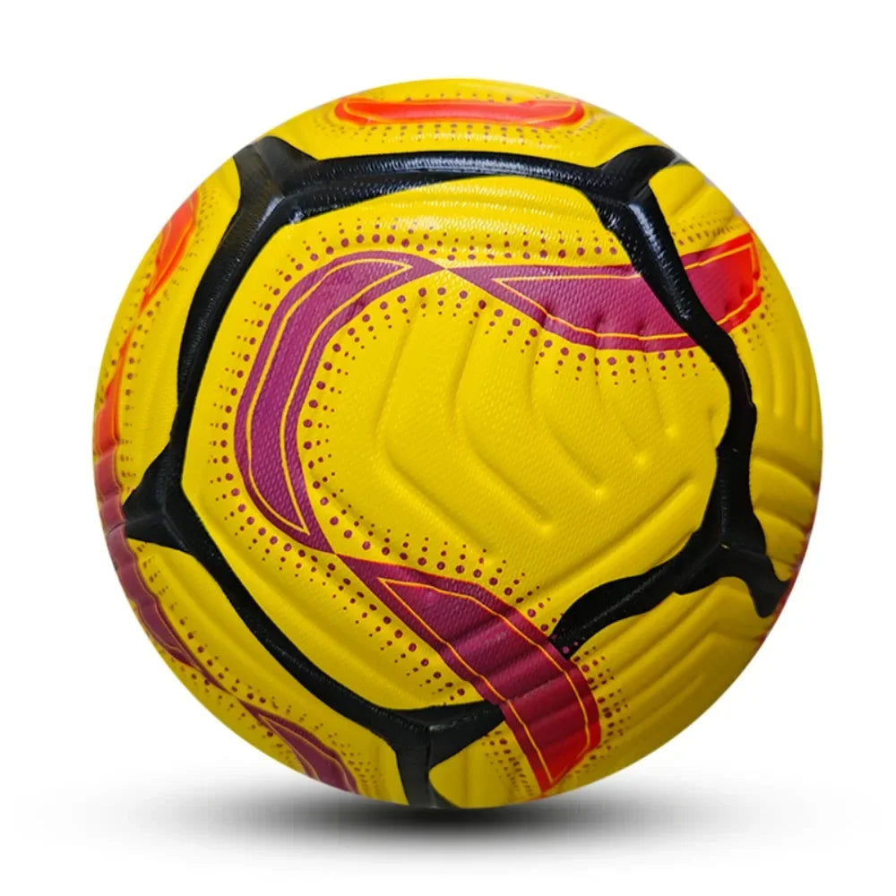 Fanceey Standard Size 5 Soccer Ball High Quality Soft PU Football Seamless Elastic Soccer Training Equipment League Futsal Ball