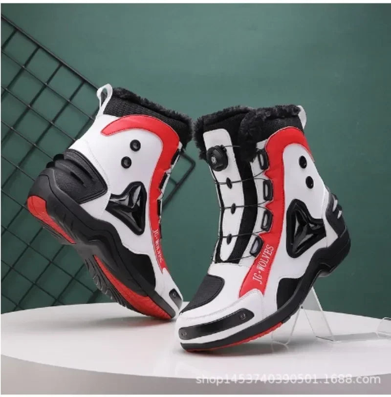 Riding Tribe  Motorcycle Boots Men Motocross Botas Moto Motorboats Shoes Motorbike Racing Career Bicycle Speed Boots