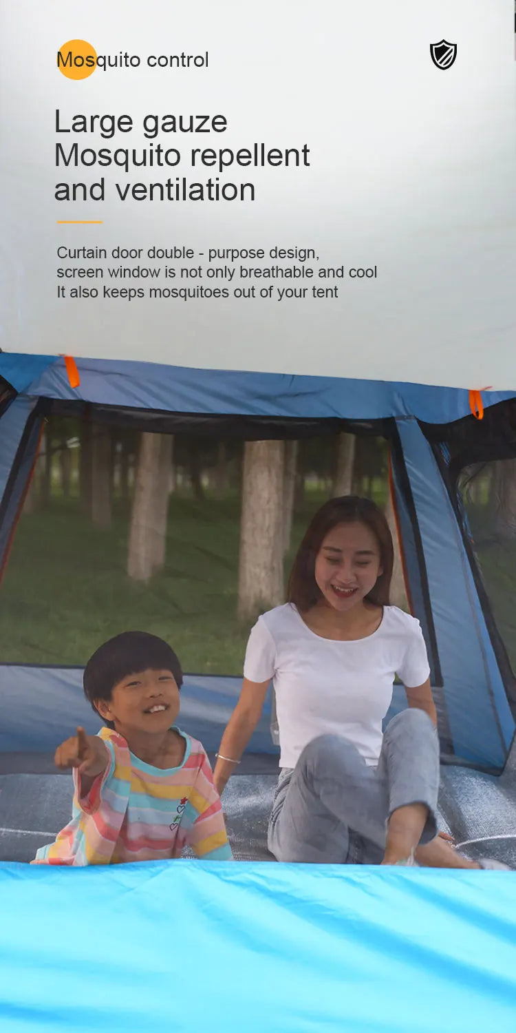 Factory Outlet New Pattern Custom Oem Easy One Touch Tents Outdoor Automatic Camping Tent Camptown Tent