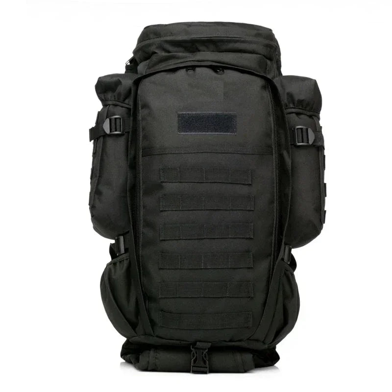 70L Large Capacity Camping Bag Multifunction Hunting Tactical Backpack Molle Hunting Outdoor  Climbing Travel Fishing Bag