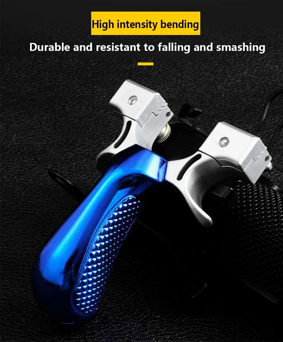 Slingshot High Precision Laser Shooting Hunting Sight and Laser Sight slingsshot Speciality Catapult for Outdoor Flat Leather