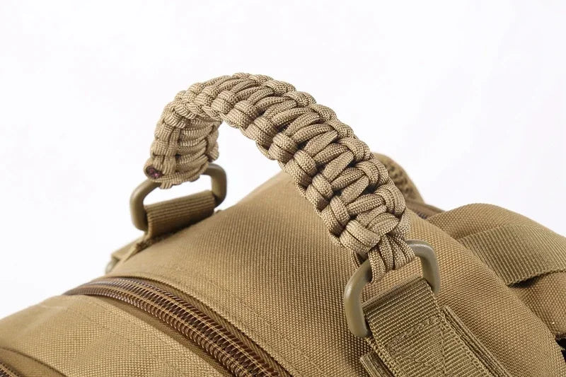 Outdoor Militar Tactical 25L Nylon Oxford Cloth Waterproof Both Shoulders Backpack Unisex Hiking Travel Camping Climbing Package