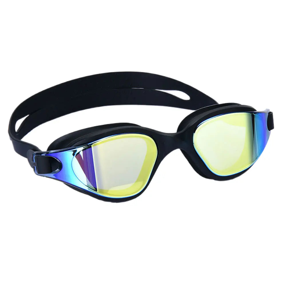 Unisex Adult Swimming Goggles – Anti-Fog Swim Glasses for Men & Women – Adjustable Silicone Waterproof Professional Swim Eyewear