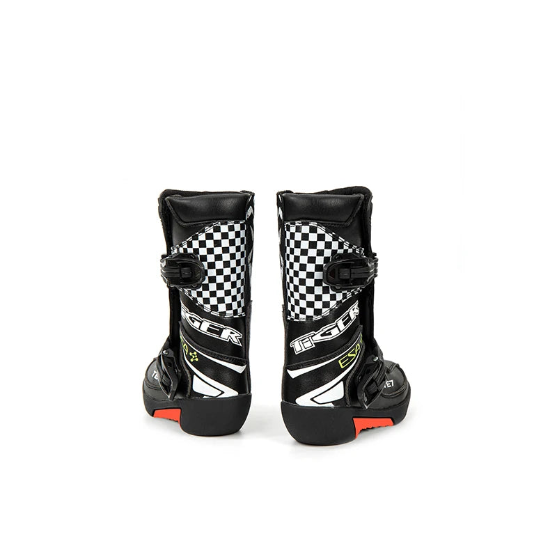 2PCS Kids Motocross Boots For Child Botas Motorcycle 4-10 Years Off Road Boots Motorcycle Mid Calf Kids Child MTB ATV