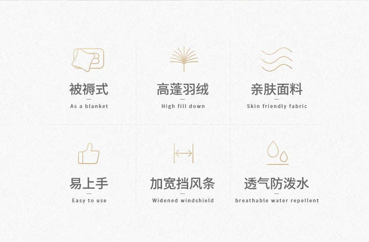 Naturehike-Thickened and Breathable Down-Filled Sleeping Bag for Adults, Outdoor Camping Bag, Warm, Winter CNH22SD008